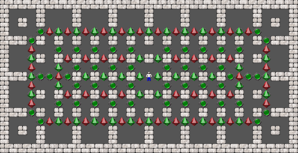 Sokoban David W. Skinner Arranged level 175